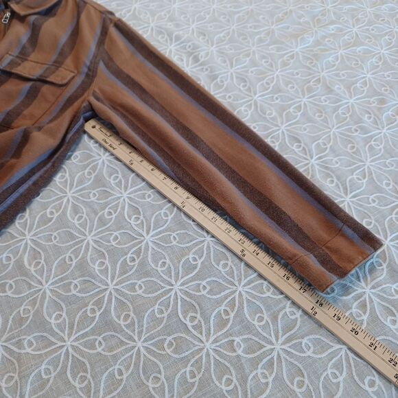 UO Ryder Zip Flannel Shirt - Picture 13 of 13